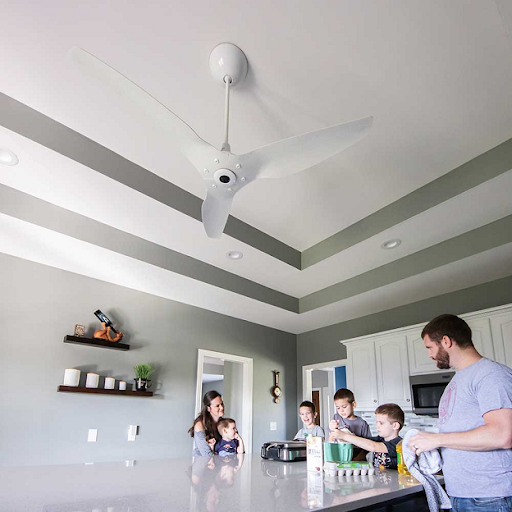 Bạn nên chọn quạt trần có kích thước phù hợp với không gian nhà